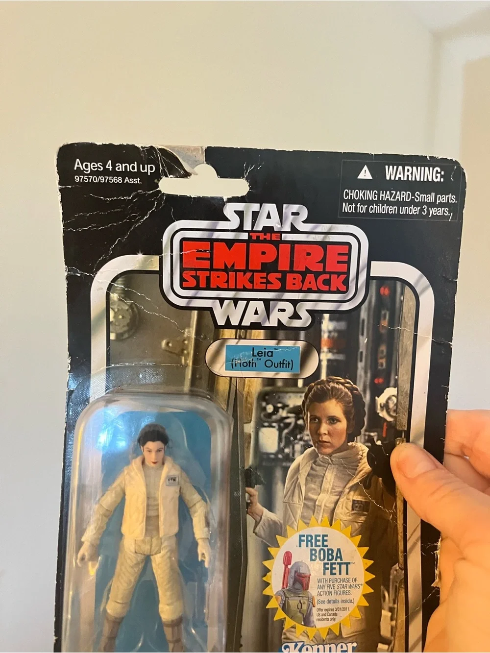 Star Wars Leia Hoth Outfit Action Figure Modern vintage collectible in box 2010